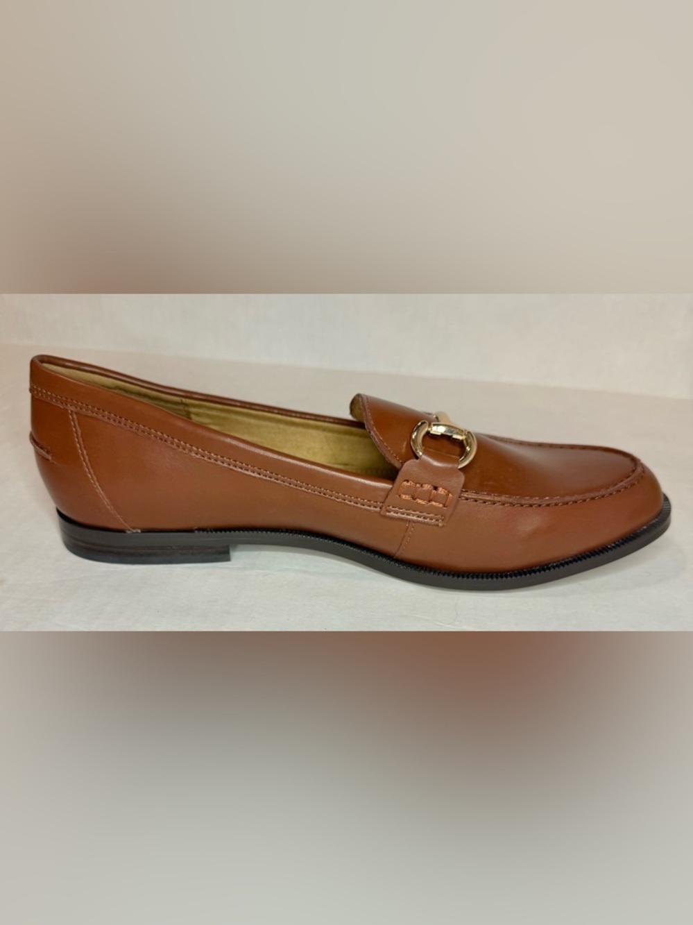 J. Crew Factory Classic Loafers Brown Antique Oak Size 9.5 - Picture 9 of 11